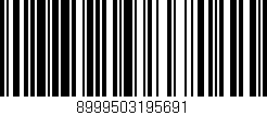 Código de barras (EAN, GTIN, SKU, ISBN): '8999503195691'