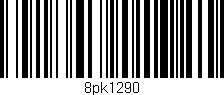 Código de barras (EAN, GTIN, SKU, ISBN): '8pk1290'