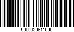 Código de barras (EAN, GTIN, SKU, ISBN): '9000030611000'