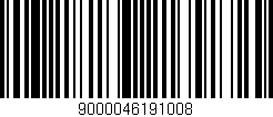 Código de barras (EAN, GTIN, SKU, ISBN): '9000046191008'