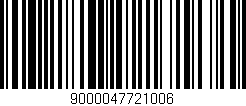 Código de barras (EAN, GTIN, SKU, ISBN): '9000047721006'