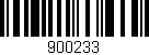 Código de barras (EAN, GTIN, SKU, ISBN): '900233'