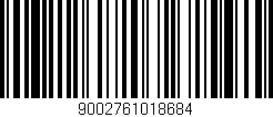 Código de barras (EAN, GTIN, SKU, ISBN): '9002761018684'