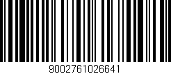Código de barras (EAN, GTIN, SKU, ISBN): '9002761026641'