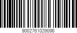 Código de barras (EAN, GTIN, SKU, ISBN): '9002761028096'