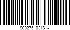 Código de barras (EAN, GTIN, SKU, ISBN): '9002761031614'