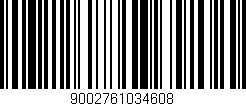 Código de barras (EAN, GTIN, SKU, ISBN): '9002761034608'