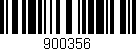 Código de barras (EAN, GTIN, SKU, ISBN): '900356'