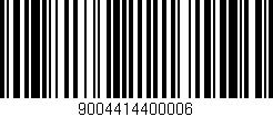 Código de barras (EAN, GTIN, SKU, ISBN): '9004414400006'