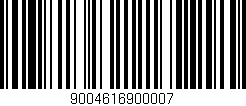 Código de barras (EAN, GTIN, SKU, ISBN): '9004616900007'