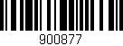 Código de barras (EAN, GTIN, SKU, ISBN): '900877'