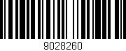Código de barras (EAN, GTIN, SKU, ISBN): '9028260'