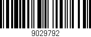 Código de barras (EAN, GTIN, SKU, ISBN): '9029792'