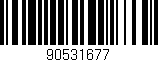 Código de barras (EAN, GTIN, SKU, ISBN): '90531677'