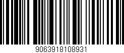 Código de barras (EAN, GTIN, SKU, ISBN): '9063918108931'