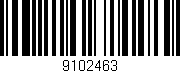 Código de barras (EAN, GTIN, SKU, ISBN): '9102463'