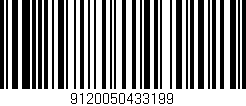 Código de barras (EAN, GTIN, SKU, ISBN): '9120050433199'