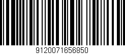 Código de barras (EAN, GTIN, SKU, ISBN): '9120071656850'