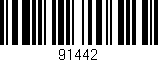 Código de barras (EAN, GTIN, SKU, ISBN): '91442'
