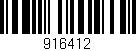 Código de barras (EAN, GTIN, SKU, ISBN): '916412'