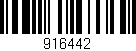 Código de barras (EAN, GTIN, SKU, ISBN): '916442'