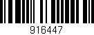 Código de barras (EAN, GTIN, SKU, ISBN): '916447'