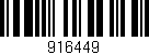 Código de barras (EAN, GTIN, SKU, ISBN): '916449'