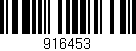 Código de barras (EAN, GTIN, SKU, ISBN): '916453'