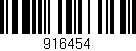 Código de barras (EAN, GTIN, SKU, ISBN): '916454'