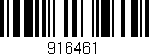 Código de barras (EAN, GTIN, SKU, ISBN): '916461'
