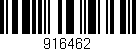 Código de barras (EAN, GTIN, SKU, ISBN): '916462'