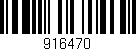 Código de barras (EAN, GTIN, SKU, ISBN): '916470'