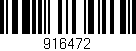 Código de barras (EAN, GTIN, SKU, ISBN): '916472'
