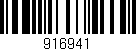Código de barras (EAN, GTIN, SKU, ISBN): '916941'