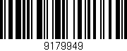 Código de barras (EAN, GTIN, SKU, ISBN): '9179949'