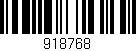 Código de barras (EAN, GTIN, SKU, ISBN): '918768'