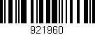 Código de barras (EAN, GTIN, SKU, ISBN): '921960'