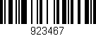 Código de barras (EAN, GTIN, SKU, ISBN): '923467'