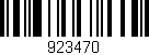 Código de barras (EAN, GTIN, SKU, ISBN): '923470'
