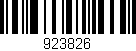 Código de barras (EAN, GTIN, SKU, ISBN): '923826'