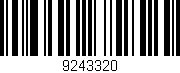 Código de barras (EAN, GTIN, SKU, ISBN): '9243320'