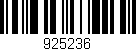 Código de barras (EAN, GTIN, SKU, ISBN): '925236'