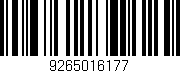 Código de barras (EAN, GTIN, SKU, ISBN): '9265016177'