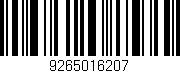 Código de barras (EAN, GTIN, SKU, ISBN): '9265016207'