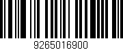 Código de barras (EAN, GTIN, SKU, ISBN): '9265016900'