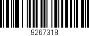 Código de barras (EAN, GTIN, SKU, ISBN): '9267318'