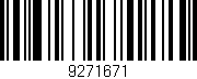 Código de barras (EAN, GTIN, SKU, ISBN): '9271671'