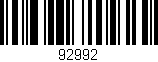 Código de barras (EAN, GTIN, SKU, ISBN): '92992'
