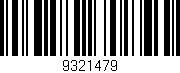 Código de barras (EAN, GTIN, SKU, ISBN): '9321479'