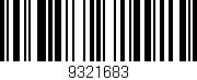 Código de barras (EAN, GTIN, SKU, ISBN): '9321683'